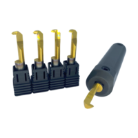 Outils de tournage à plaquettes de carbure de tungstène R/LSC5.T045.20.5215 pour usinage CNC - Solutions OEM économiques