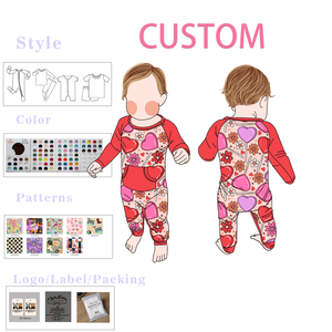 すぐに発送できる竹製パジャマミステリーボックス、キャラクタープリントベビーパジャマ、竹製卸売RTSブラインドボックス - Product Image 2