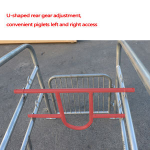 Domuz kalem tasarım çiftlik yetiştiriciliği ekipmanları ayarlanabilir Piglet annelik kafes - Product Image 3