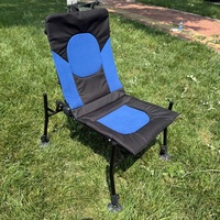 Chaise longue de camping pliable, neuve, durable, écologique, pour la pêche en plein air, portable et inclinable