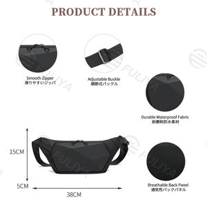 Vendita all'ingrosso di Fuliya Shell rigido piccole borse impermeabili marsupio antifurto tracolla fionda borsa per uomo <span class=keywords><strong>donna</strong></span> da viaggio - Product Image 5