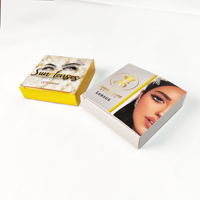 Boîte en carton personnalisée pour lentilles de contact souples, emballage en papier pour lentilles de contact cosmétiques
