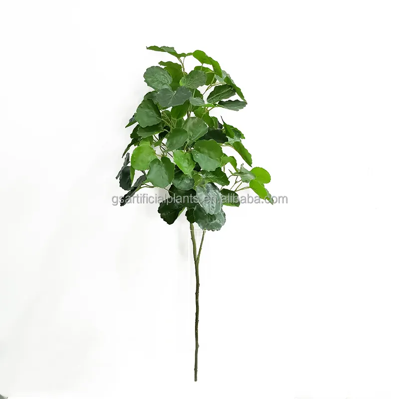 90cm Höhe hoch kosten günstige lebensechte Pappel künstliche Pflanzen Dekoration Geld Blätter für Coffeeshop Büro Dekor