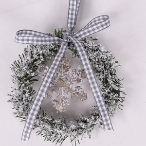 Vòng Hoa Trang Trí Treo Nhà Máy Tùy Chỉnh Cho Vòng Hoa Giáng Sinh Trang Trí Cửa Trước - Product Image 6