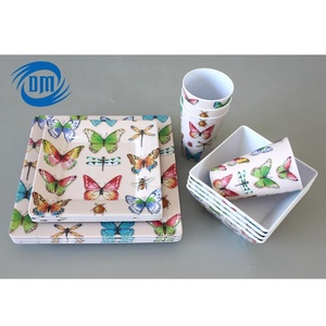 <span class=keywords><strong>Vaisselle</strong></span> + Ensembles écologique 16 pièces de <span class=keywords><strong>vaisselle</strong></span> en mélamine <span class=keywords><strong>vaisselle</strong></span> pour restaurant - Product Image 5
