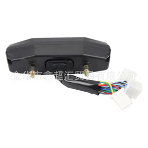 Tablero de Instrumentos para Motocicleta Zuqing, Velocímetro Digital LCD, Tacómetro, Indicador de Combustible, Universal, 141x45mm, Plástico, Instrumento para Motocicleta Todoterreno - Product Image 3