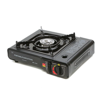 Réchaud à gaz portable OEM pour extérieur, brûleur unique, pour pique-nique, camping, barbecue, cuisine de camping, cuisinière à gaz butane