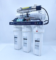 Système de filtre en PP pour purificateur d'eau UV commercial en 7 étapes pour les machines de traitement d'eau potable à domicile
