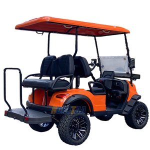 Voiturettes de golf 4 places à essence buggy voiturette de golf à énergie solaire pièces accessoires - Product Image 1