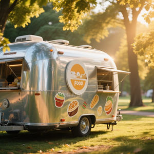 Remolque de Comida Rápida Móvil Pequeño para la Industria del Café en Camiones Europeos 2025, para Pizza - Product Image 6