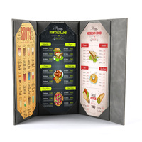 Kustom Folder Menu kulit pemegang Menu penutup buku Menu UNTUK RESTORAN
