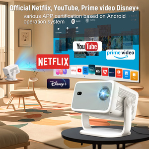 Nouveau projecteur domestique intelligent portable 2025 avec système Android 13, Wi-Fi, vidéo 4K, 1080P et IA, avec support de plafond - Product Image 2