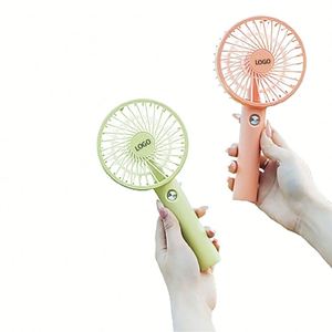 Rechargeable <b>Mini</b> <b>Desk</b> Fan Portable USB Charging Cute Design Handheld Table Top Fan for Office Use - Product Image 3