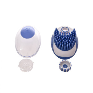 Shampoo Mano Pet Massaggio Del Silicone Da Bagno Grooming Dog Cat Spazzola - Product Image 4