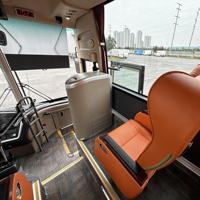Autobus électrique touristique TENGLONG OEM 12m, 53 places, autonomie 450 km, fourni par l'usine