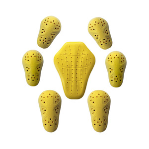 Inserts de <span class=keywords><strong>protection</strong></span> en PU à mémoire de forme certifiés CE EN1621 <span class=keywords><strong>Niveau</strong></span> <span class=keywords><strong>2</strong></span> pour vêtements de moto avec <span class=keywords><strong>protection</strong></span> sportive unisexe - Product Image 1