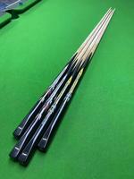 Queue de billard de haute qualité, prix d'usine, personnalisable, 142 cm, pointe de 12 mm, joint en acier inoxydable, bois d'érable 1/2