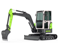 Mini-excavatrice hydraulique XE35GU efficace pour les projets urbains, les travaux de terrassement, les travaux agricoles et routiers