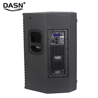 Système audio DASN K15DC-LA, enceinte active pleine fréquence 15 pouces 4000W DSP, enceinte en bois pour DJ en extérieur, scène, home cinéma, Bluetooth