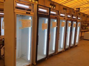 Réfrigérateur vertical à affichage de température unique pour dépanneur commercial 5 étagères refroidisseur de bière à contrôle de température numérique - Product Image 2