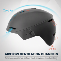 Ensemble casque et lunettes de ski/snowboard 2-en-1 avec ajustement réglable, aérations et visière anti-UV/anti-buée pour tous