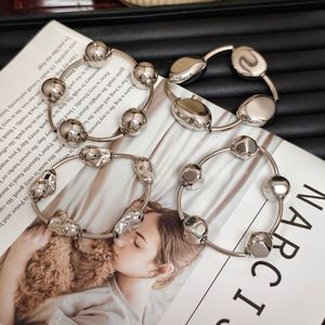 2026 Minimalist Chunky 20mm CCB Gold <strong>Balls</strong> <strong>Bracelets</strong> 18K Plated Punk Layered Bubble Chubby <strong>Bracelet</strong> Stretchy Bangle for Women - Product Image 6
