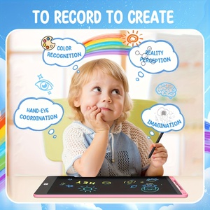 Tablette de dessin portable pour enfants HS, vente chaude, 8,5 pouces, écran LCD, <span class=keywords><strong>ardoise</strong></span> d'écriture, bloc-notes, cadeau, tablette de dessin LCD pour enfants - Product Image 3