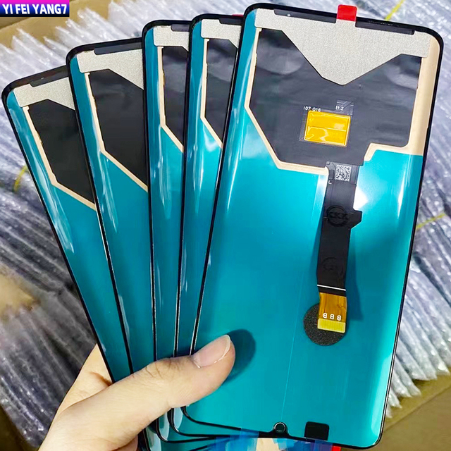 100% a 6.47" Original for Huawei P30 Pro OLED Screen Touch Digitizer Panel Replacement P30 Pro LCD With Frame
