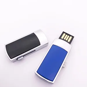 Mini clé USB 2.0 en métal, 2 go, 4 go, 8 go, 16 go, 32 go avec impression gratuite, logo de marque, disque usb bon marché