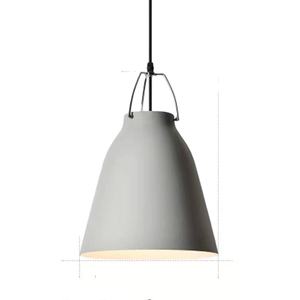 Accesorios de decoración de Interior de estilo moderno, lámparas colgantes Led industriales, cubierta de lámpara de hierro - Product Image 1