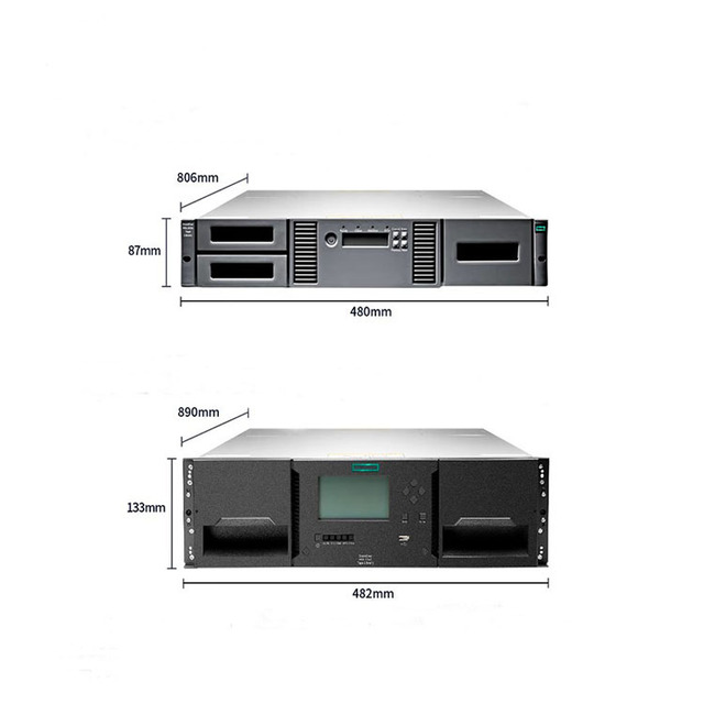 HPE Tape LTO5/LTO6/LTO7/LTO8/LTO9 Tape Drive Tape Library File Storage Backup Data Recording Long-term Archiving MSL2024