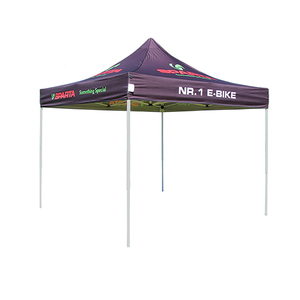 Tenda Pubblicitaria Esterna con Stampa a Sublimazione, Gazebo Impermeabile Pop-up per Fiere 3x3m (10x10ft) - Product Image 2