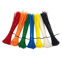Attaches-câbles en nylon autobloquantes, robustes, résistantes aux UV et à la chaleur, pour la gestion des câbles, multi-tailles
