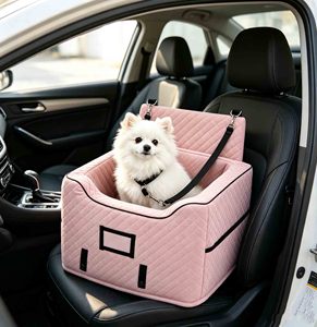 Siège auto rehausseur pour chien, coussin de protection pour animal de compagnie, siège de voyage pour chiot, siège auto pour chien, rehausseur de siège auto pour la plupart des voitures - Product Image 4