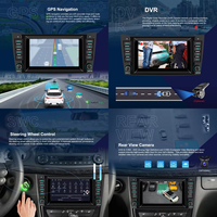 Radio Mobil Android Podofo 7'' untuk Mercedes-Benz E-Class W211 CLS-Class W219 Para Auto 2+64 Wireless Carplay/Android Auto GPS/WIFI