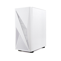 MATX gaming kabinet besi mesh desain komputer PC menara gamer case chassis