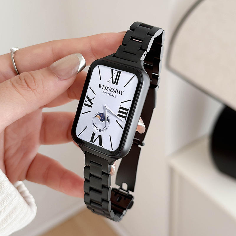 Three-bead thin version [black] comes with a watch adjuster.