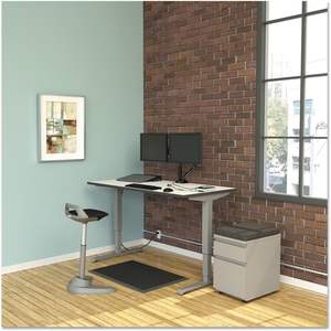 Archivador metálico Alera gris claro con 2 cajones, 14 7/8 pulgadas de ancho x 19 1/8 pulgadas de profundidad, con extracción completa - Product Image 1