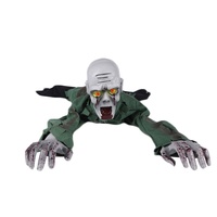 Jouet électrique à commande vocale, fantôme chauve rampant, accessoires amusants pour farces d'Halloween pour jeunes, maison hantée