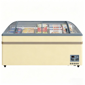 Congelador de Isla para Tiendas de Abarrotes, 65 Pulgadas, Gran Capacidad, Eficiente Energéticamente, con Ruedas Móviles, Congelador Comercial - Product Image 3