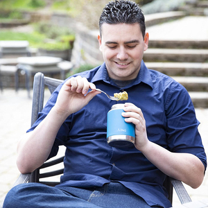 <span class=keywords><strong>Thermos</strong></span> da 20oz/600ml <span class=keywords><strong>per</strong></span> Cibo <span class=keywords><strong>Caldo</strong></span> e Zuppe, Contenitore Termico con Cucchiaio Pieghevole, Borraccia in Acciaio Inox a Doppia Parete - Product Image 5