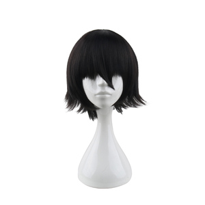Bungou Stray Dogs Edogawa <span class=keywords><strong>Ranpo</strong></span> Cosplay peluca literaria genio perro salvaje estilo caótico fácil de estilizar pelo de Anime para convenciones - Product Image 1