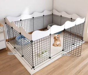 Gato grande para el interior del hogar Hecho en China PET Alambre plegable Perro Hurón Hábitat Jaula y jaula Material de metal - Product Image 4