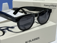 Gafas Inteligentes FancyView con IA, Cámara de 8MP, Grabación de Video, Wifi6, Transferencia Rápida, Asistente de Voz con IA, Traducción en Tiempo Real