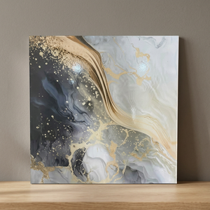 กระเบื้องปูพื้นเซรามิกสีงาช้างขนาด 40x40 ซม. สไตล์รัสติกเคลือบผิวหยาบสำหรับตกแต่งภายในห้องน้ำ - Product Image 4