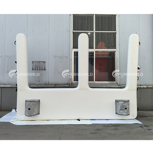 Pontile Gonfiabile a Doppia Rampa a Forma di E per Moto d'Acqua, Personalizzabile per Spiagge Costiere, Marinas e Sport Acquatici - Product Image 5