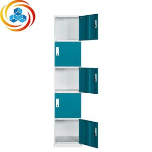 Nuevo Producto: Armario Metálico de 5 Puertas, Mueble de Almacenamiento de Acero, Diseños de Armarios de Acero, Armario Vertical para Refrigerador - Product Image 3