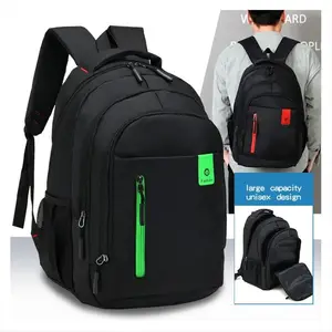 Oem Odm Oxford Travel Bags Large Capacity Waterproof Hot Sale Custom Logo Large Laptop School Backpack With Laptop Compartment