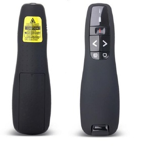 ปากกาพรีเซนเทชั่น TB-032 2.4G พร้อมไฟฉายสำหรับเปลี่ยนหน้า PPT วัสดุ ABS สีดำ - Product Image 1