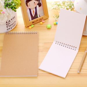 Bloc-notes à spirale personnalisé de haute qualité, couverture rigide, format A4, A5, A6, pour dessin, carnet de croquis, carnet à spirale - Product Image 3